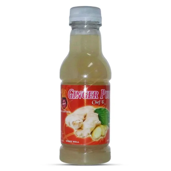 Chef K, Inc. | Ginger Punch – Classic Ginger Drink | Natural Refreshment - 16 oz