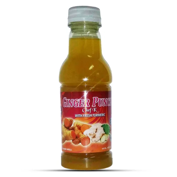 Ginger Punch with Fresh Turmeric